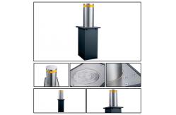 China Q235 Retractable Automatic Bollards 6P/MIN Static Compression Resistance 50T supplier