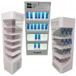 Rectangle Counter Top Acrylic Display Rack LED Display Rack For Vape Products for sale