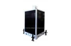 China Portable Solar Powered Camera CCTV Tower For Parking Lot Monitoring supplier