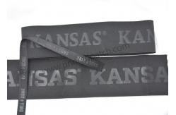 China High Frequency Embossed Jacquard Elastic Band Wide Customized Logo supplier