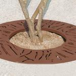 Garden Metal Ornaments Metal Tree Grate Palm Tree Metal Protection Tree Grating