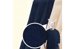 China Double Faced 100% Cotton Solid Knit Fabric Smooth For French Terry supplier