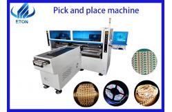 China Dual arm 250000CPH highspeed for any length flexible strip smt placement machine supplier