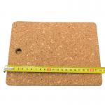 Eco Rectangular Cork Table Mats Corkboard Hot Pads Trivets Safe Healthy for sale