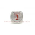 DC12V DC24V Elevator Push Button 38mm Size For Control Board / Elevator Parts for sale