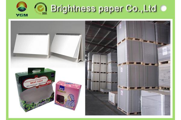 Commercial Printing Ivory Copy Paper , Thick Cardboard Paper High Brightness