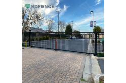 China Metallic Finish Shiny Metal Tubular Fencing Easily Assembled supplier