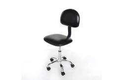 China Ergonomic PU Safe ESD Lab Chair Height Adjustable For Cleanroom supplier