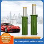 Fully Automatic Hydraulic Bollard Electric Remote Control Community Anti-Collision Isolation Pile Warning Bollard Pile Roadblock for sale