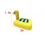 Yellow Duck Inflatable Water Floating Toys On Lake And Ocean