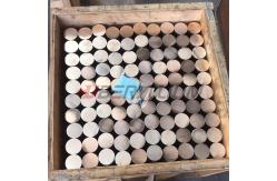 China BrB2 TD02 C17200 Beryllium Copper Rods Bars Good Electrical Conductivity supplier