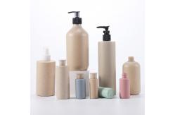 China Empty Biodegradable Plastic Bottles Shampoo 10.5oz 300g 500g UV Printing supplier