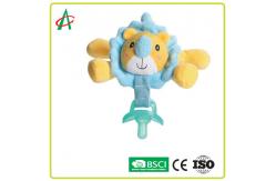 China Washable Pacifier Plush Toy Pacifier Clip CE/BSCI Certificate supplier