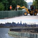 High Tensile Military Hesco Barriers Galvanized Mil 1 1.37m High for sale