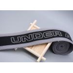 Double Sided Jacquard Elastic Band With Printed Non Slip Transparent Silicone Strip for sale