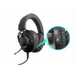 LED Sound Surrounding Wired Gaming Headphone With USB 3.5mm
