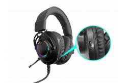 China LED Sound Surrounding Wired Gaming Headphone With USB 3.5mm supplier