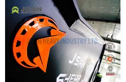 China 60t Excavator Scrap Shear Single Cylinder Rotating Hydraulic Concrete Shear supplier