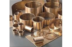 China Tin Sintered Bronze Bushing , CuSn8P Thin Wall Bushings Easy Installation supplier