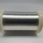 Custom High Purity 4N 0.10mm OCC Bare /Enameled Silver Wire for sale