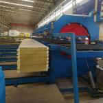 Prefabricated Rockwool 100mm Sandwich Panel for Roof Building for sale