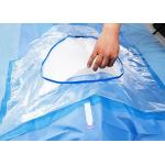 Fabric Nonwoven Surgical Sterile Drapes 20 X 20 Inch In Blue Color For Hospital Use for sale