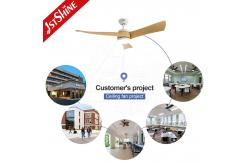 China Customized ABS Blades LED Ceiling Fan with WiFi Tuya Control and Lighting Solutions supplier