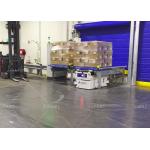 Driverless Industrial Mobile Robots , Tunnel Lifting AGV With Lifting Platform for sale