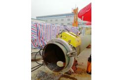 China High Speed Portable Pipe Cutting And Beveling Machine Hydraulic Motor Driven supplier
