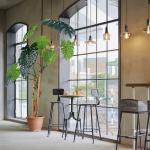 Durable Furniture Pot Artificial Monstera Plants For Garden for sale