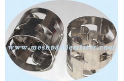 China 2 Inch 50 Mm Pall Ring Packing 1mm Thickness supplier