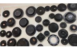 China Customized Smooth Round Pneumatic Valve Diaphragm 0.5 - 2.5Mpa Pressure Range supplier