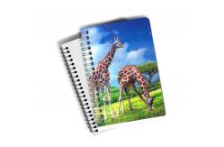 China Big Size A4 3D Lenticular Notebook Custom Printing 80g Inner Pages supplier
