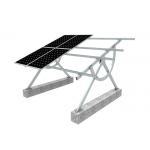 Wind 60m/S Adjustable Mounting System Galvanized Steel Anodized Aluminum OEM Accepted for sale