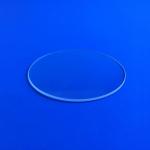 Ultra Thin Round Optical Quartz Glass Fused Silica Window for sale
