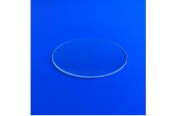 China Ultra Thin Round Optical Quartz Glass Fused Silica Window supplier