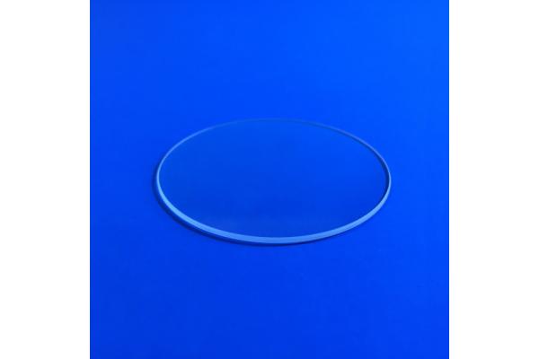 Ultra Thin Round Optical Quartz Glass Fused Silica Window