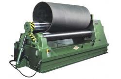 China Plate Thickness 10mm Three Roller Plate Rolling Machine High Efficiency supplier