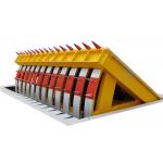 High security K12 stainless steel hydraulic retractable traffic safety road blocker with spikes for sale