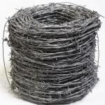 18 Gauge 4 Point 2 Strand Galvanized Barbed Wire Coils 20kg Coil