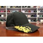 High Quality ACE Unisex Creative Golden Craft Print Peak Red Sandwich Design Cotton Sports Baseball Cap for sale