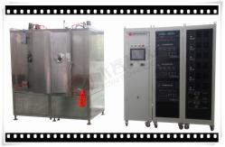China PVD MF / DC Magnetron Sputtering Machine On Flatware , Stainless Steel Electronic Components supplier