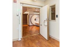 China RF Shielded Opening Pattern Doors With White Finish For MRI Rooms supplier