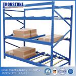 Industrial Gravity-driven Carton Flow Shelf Racking for Convenient Storage for sale