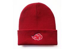China Custom Cloud Design 56cm Knit Beanie Hats Soft Wear supplier