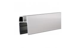 China Cnc Machined Silver Bright 6063 Polished Aluminium Profile supplier