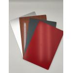 Brushed ACP Partition Sheet 0.3mm Aluminum Layer   High Strength for sale
