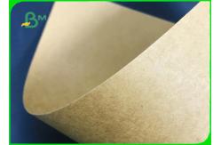 China 250gsm - 400gsm Brown Uncoated Kraft Paper For Making Boxes supplier