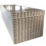 Color Steel Plate Glass Magnesium Board Fireproof Insulation Hollow Purification for sale