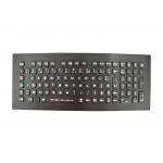 Embedded Rugged Backlit USB Keyboard IP67 Kiosk Stainless Steel Industrial Keyboard for sale